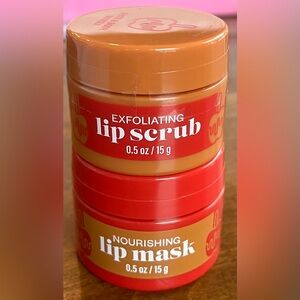 Bath & Body Works Exfoliating Lip Scrub & Lip Mask Caramel Apple Sold Out NEW